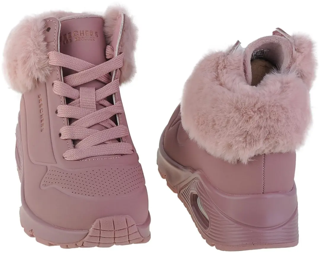 Skechers Uno Fall Air Laarzen - Roze 39.5