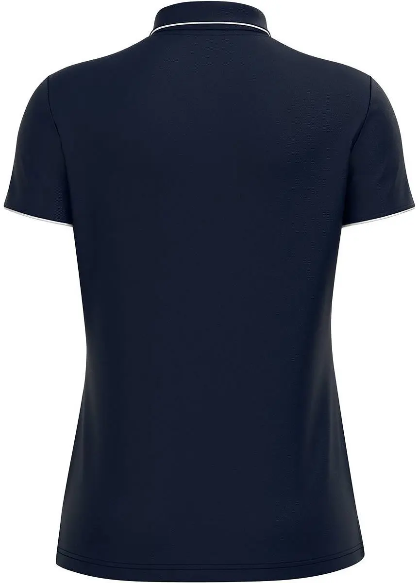 Macron Melody Polo Dames S - Marine/Wit