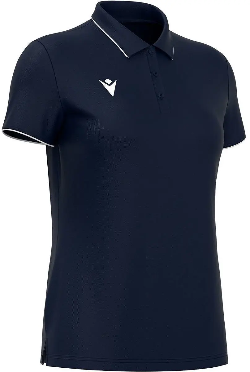 Macron Melody Polo Dames S - Marine/Wit