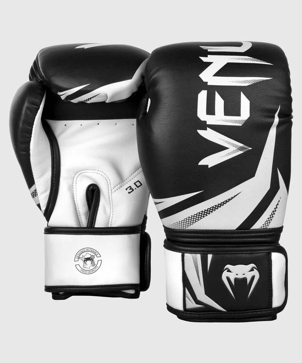 Venum Challenger 3.0 Bokshandschoenen 10oz - Zwart/Wit