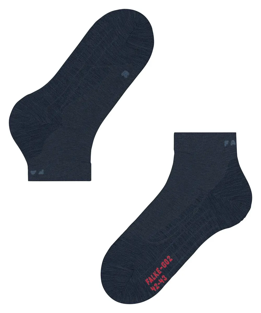 Falke GO2 Short Golfsokken Dames - Blauw - Maat 37/38