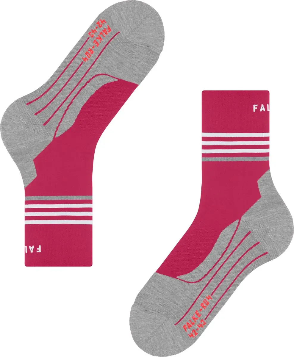 Falke RU4 Reflect Hardloopsokken - Rood - Maat 37-38 - afbeelding 6 van 6