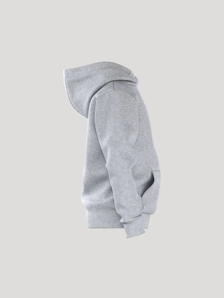 Björn Borg Essential 1 Hoodie Kinderen - Maat 170 - Lichtgrijs Melange