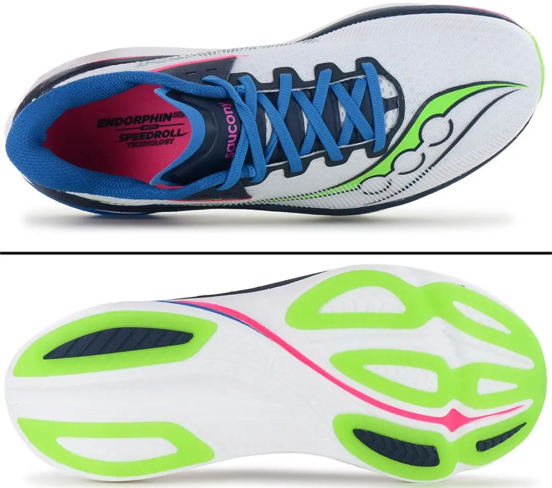 Saucony Endorphin Azura Heren Hardloopschoenen 44 - Wit
