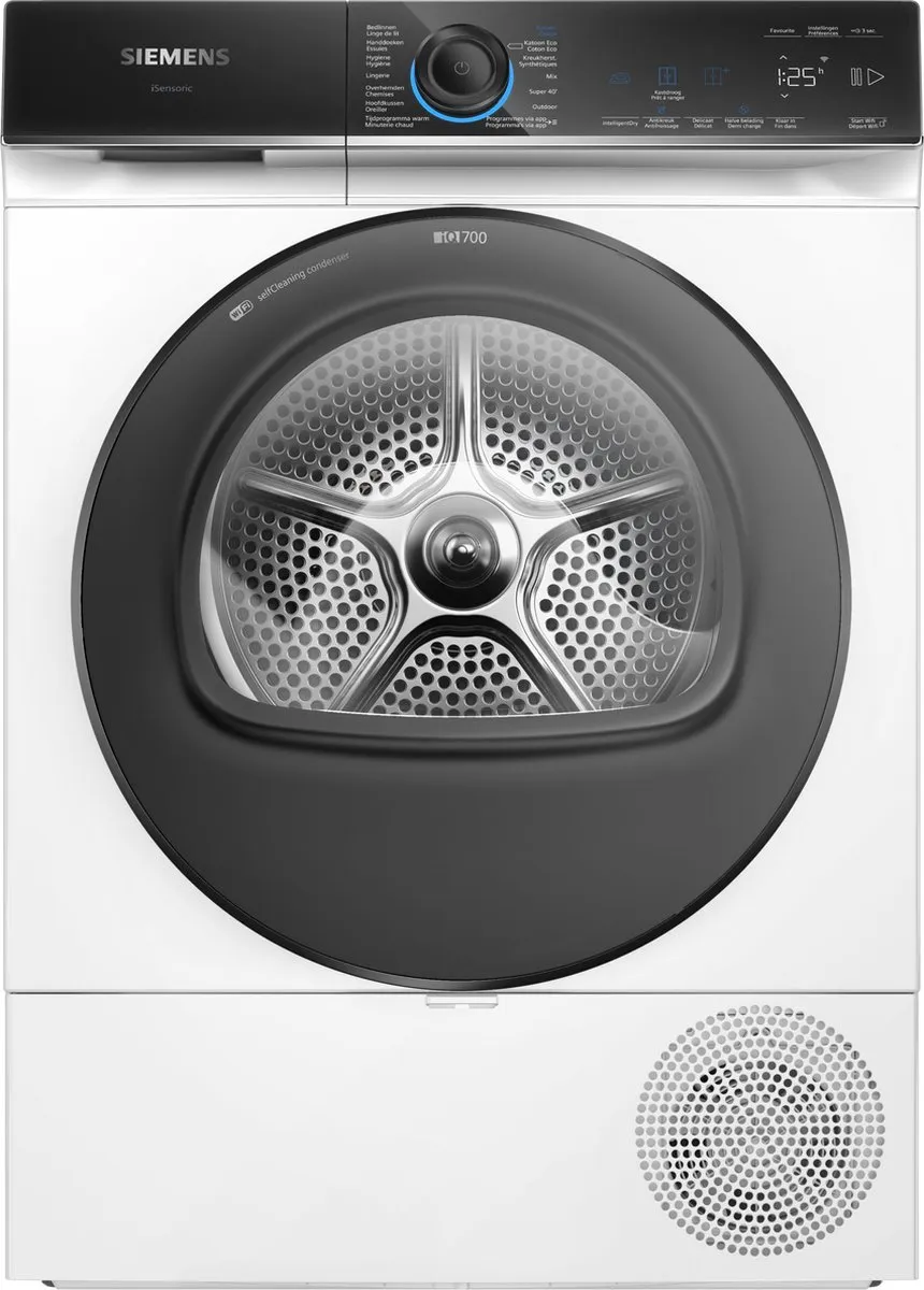 Siemens iQ700 WQ35B2BSFG Warmtepompdroger 8 kg