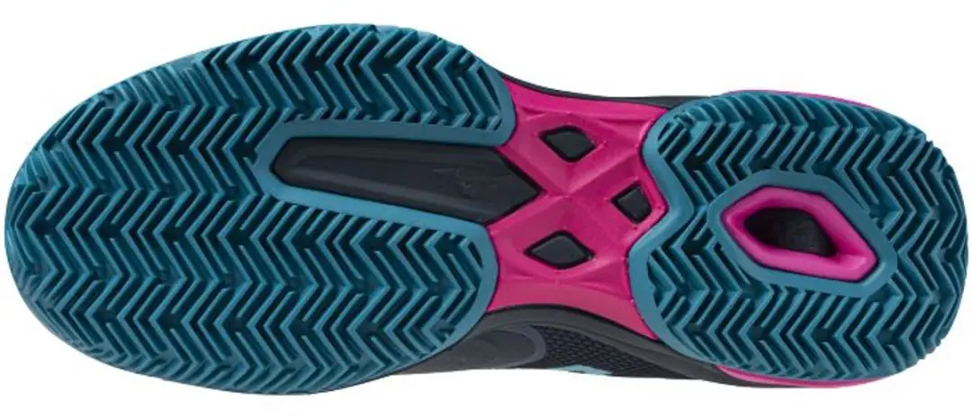 Mizuno Wave Exceed Light 2 Padel Tennisschoen - 39 - Midnight Navy/Fuchsia Purple