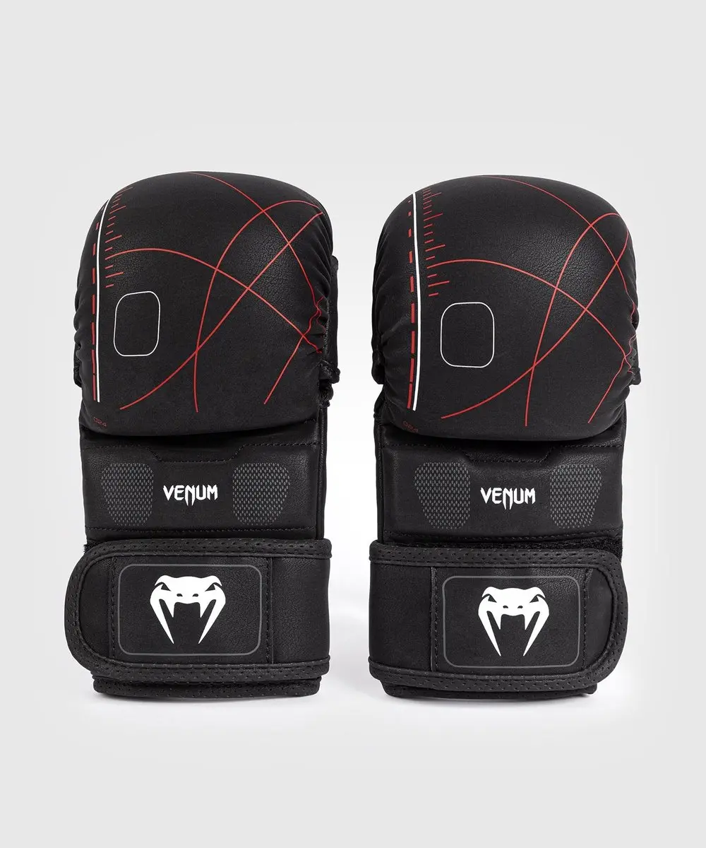 Venum Tactical XT Sparring Handschoenen 8 oz - Zwart Vuurrood M