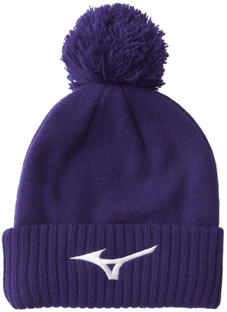 Mizuno Crested Bobble Muts - Paars