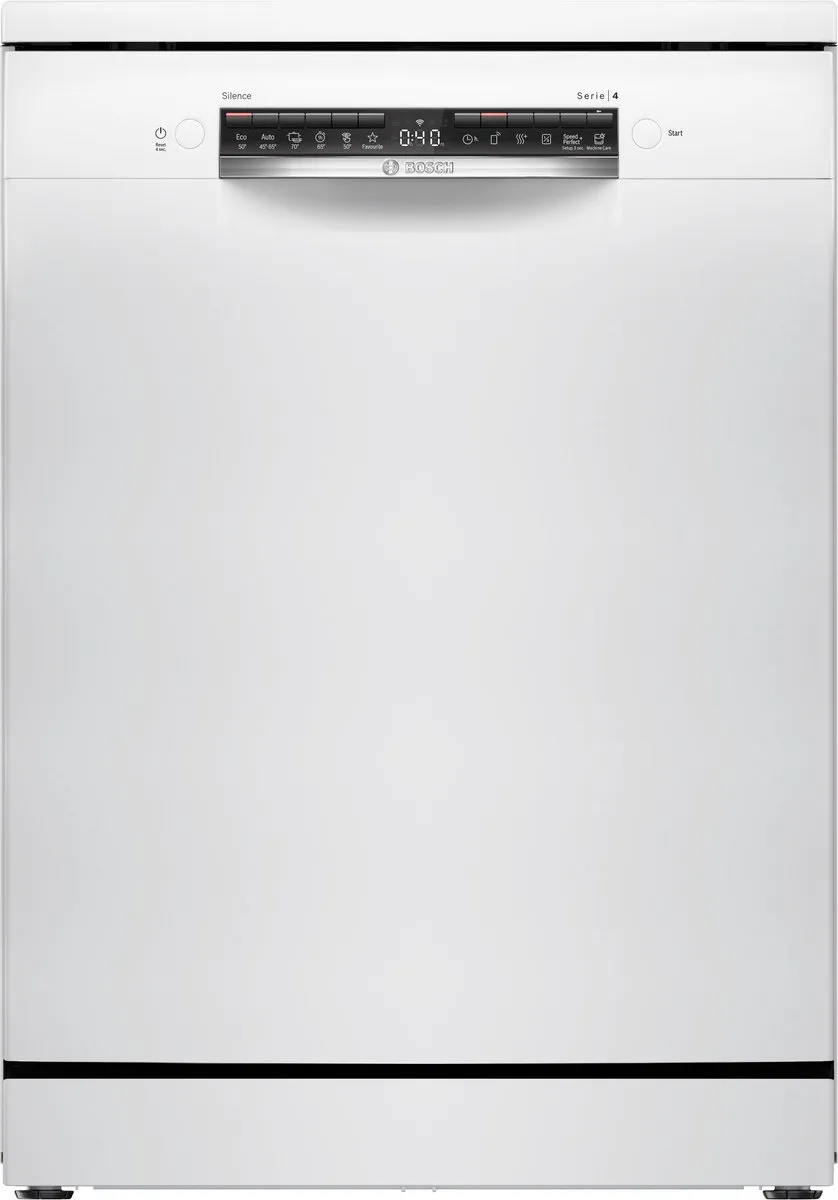 Bosch SMS4HVW14E Vrijstaande Vaatwasser 14 Couverts - Wit