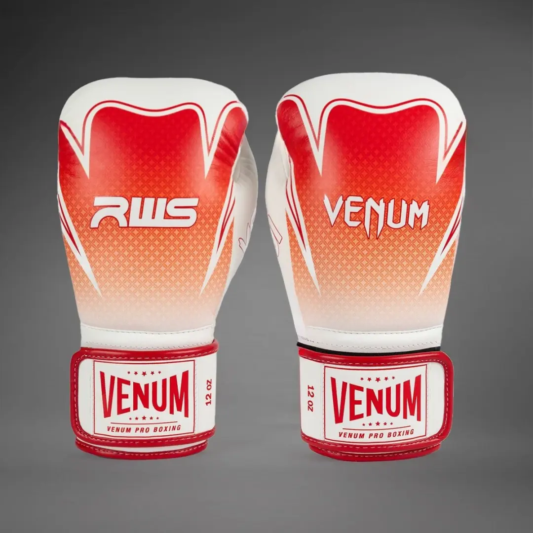 Venum x RWS 2.0 Muay Thai Bokshandschoenen 16 oz - Wit Rood