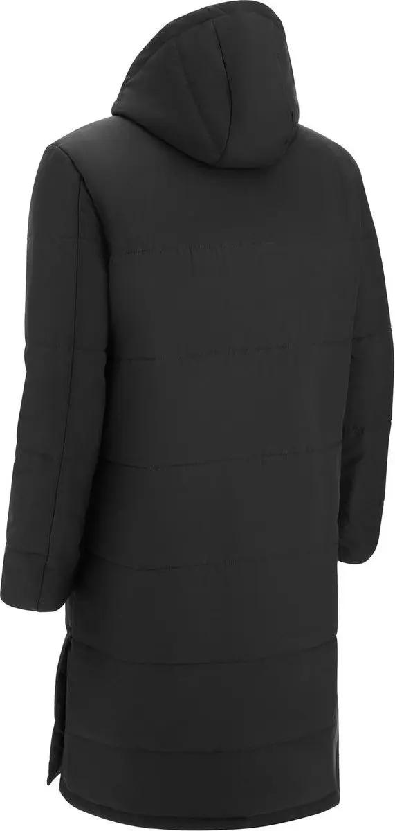 Macron Northland Long Coach Jacket Heren - XL - Zwart