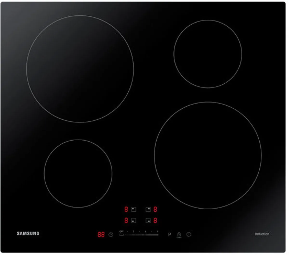 Samsung NZ64M3707AK/EF Inbouw Inductiekookplaat - 4 Zones - Zwart