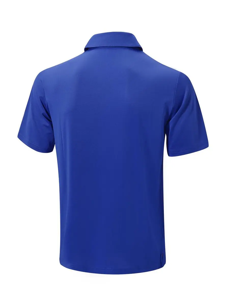 Mizuno Golfpolo Quick Dry - Blauw XXL