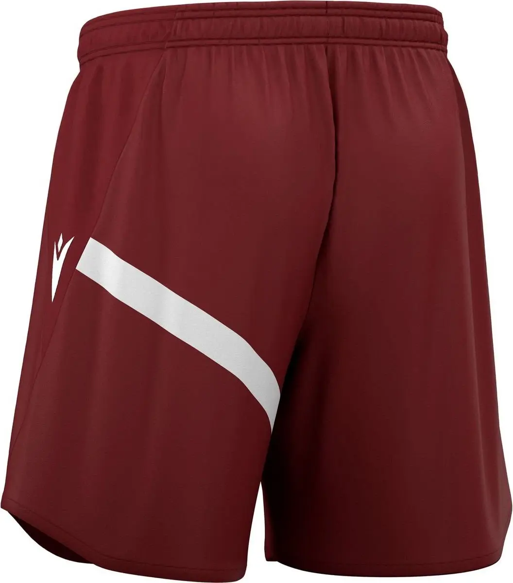 Macron Shen Eco Short Heren - Bordeaux/Wit XXL