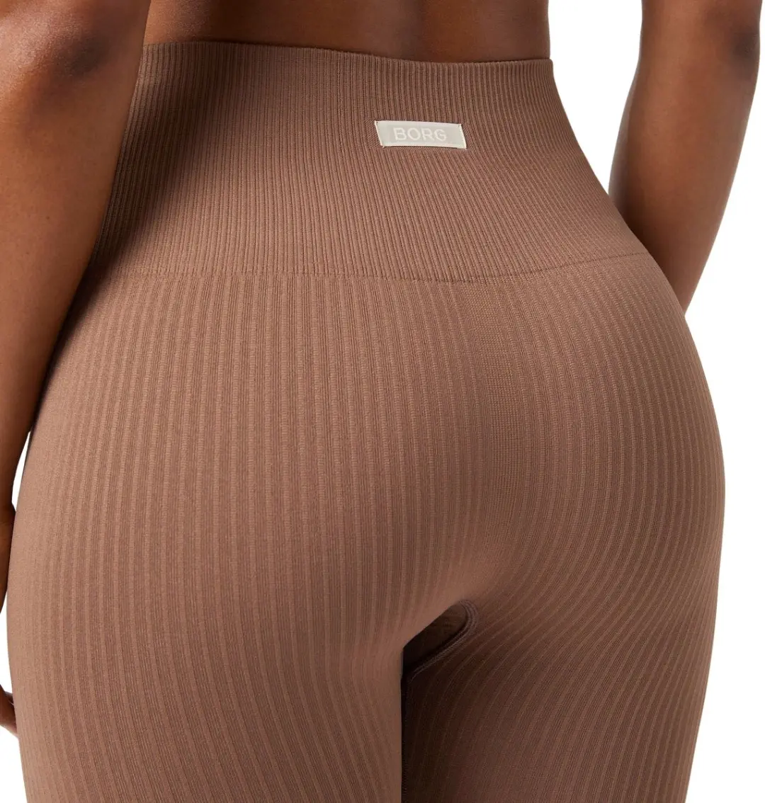 Björn Borg Studio Seamless Ribbed Tight Dames - Maat M