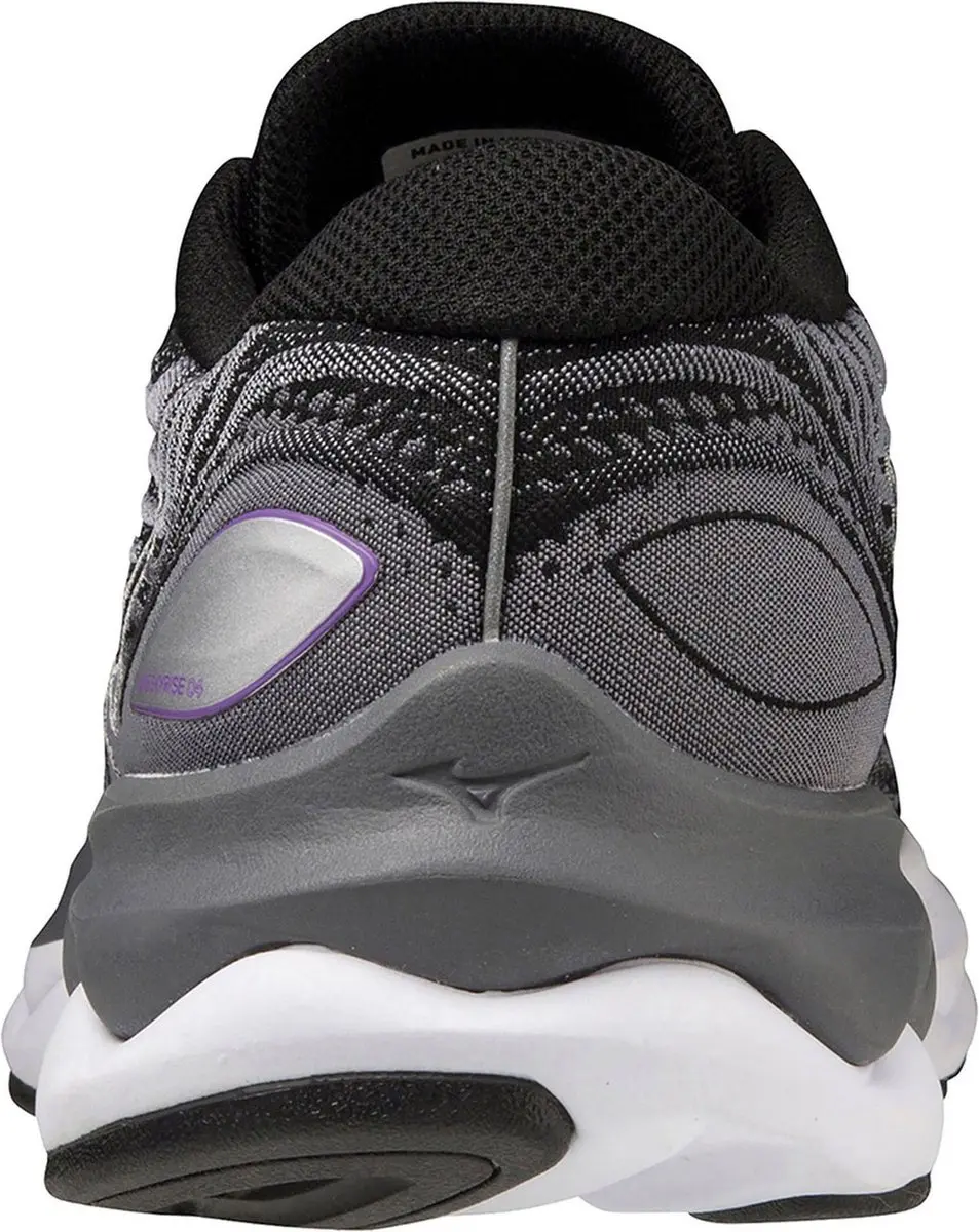 Mizuno Wave Skyrise 4 Sportschoenen 38.5 - Zwart/Grijs