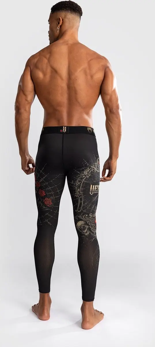 Venum Santa Muerte 5.0 Spats - S - Diep Zwart Goud