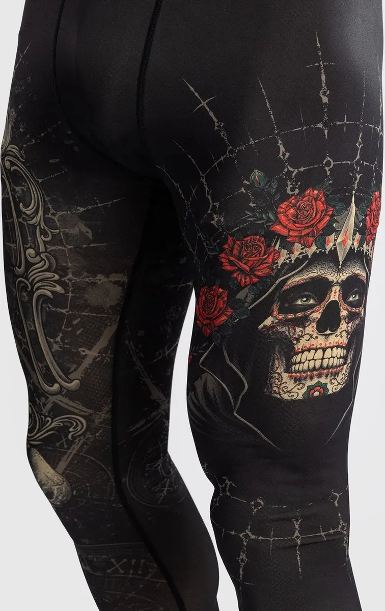 Venum Santa Muerte 5.0 Spats - S - Diep Zwart Goud