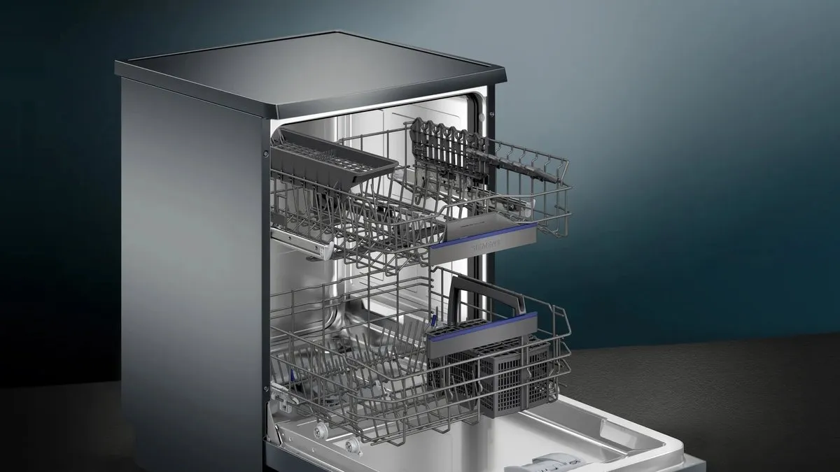Siemens iQ300 SN23EC03AE Vaatwasser 13 Couverts - Zwart - afbeelding 6 van 6