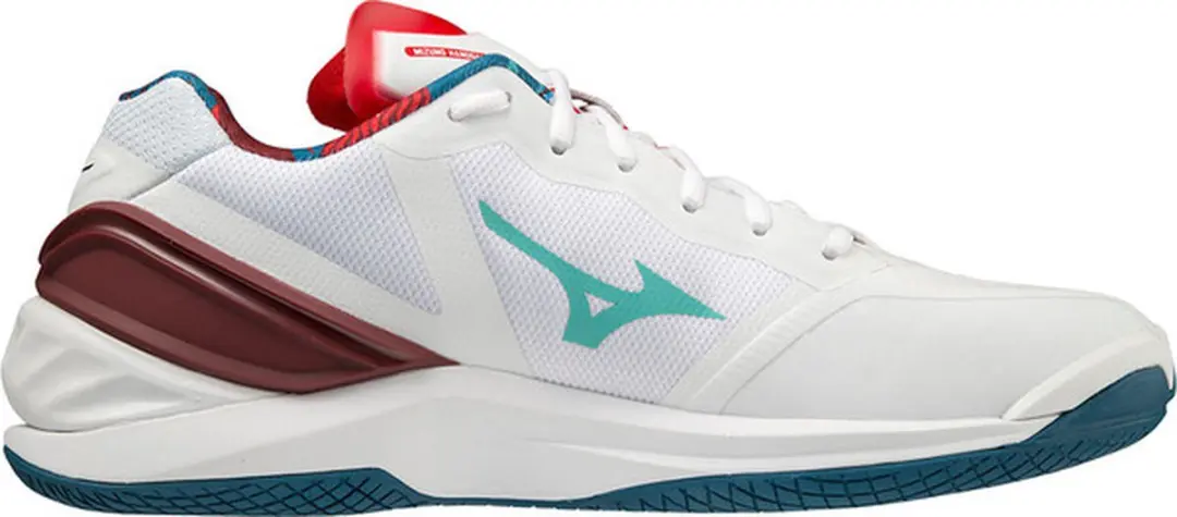 Mizuno Wave Stealth Neo Volleybalschoenen - 46.5 - Wit/Blauw/Rood