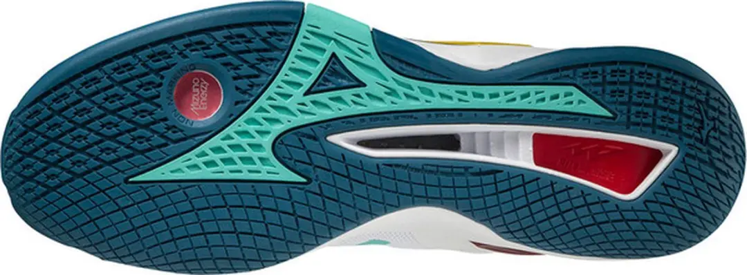 Mizuno Wave Stealth Neo Volleybalschoenen - 46.5 - Wit/Blauw/Rood