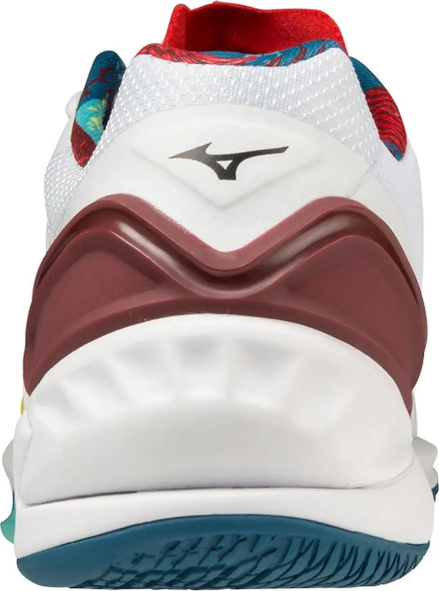 Mizuno Wave Stealth Neo Volleybalschoenen - 46.5 - Wit/Blauw/Rood