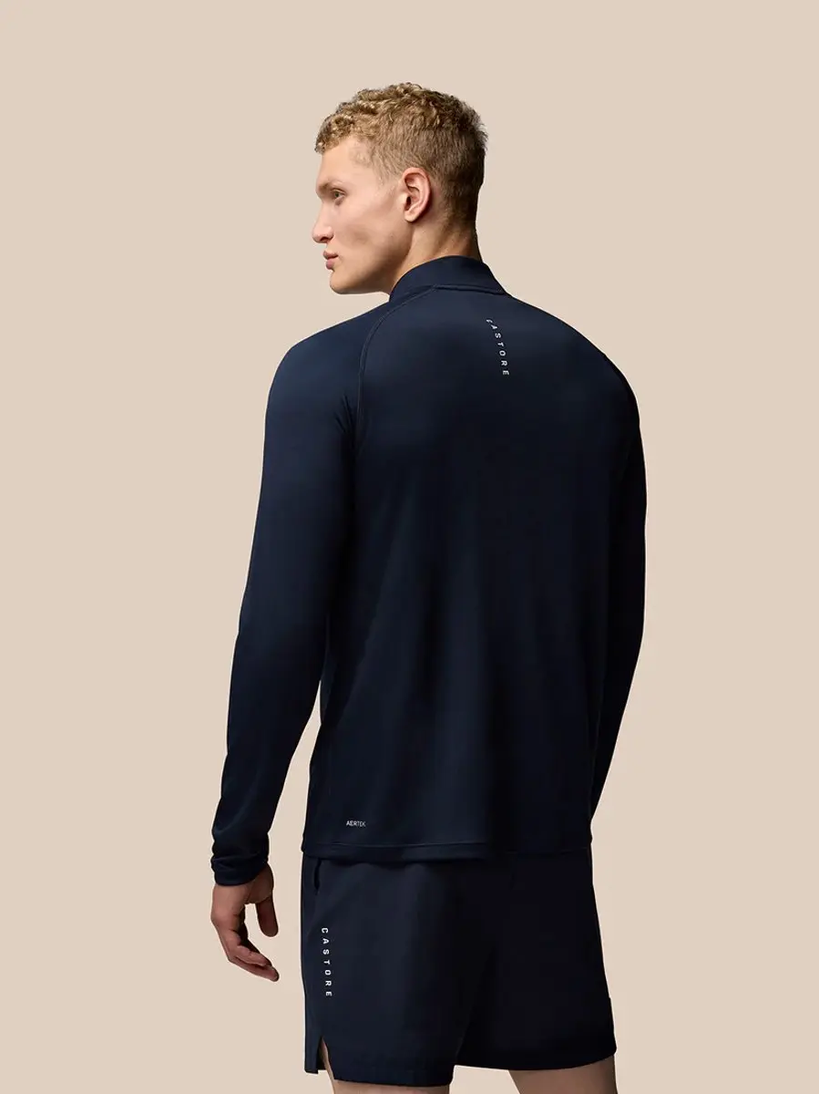 Castore Adapt Half Rits T-shirt M - Navy
