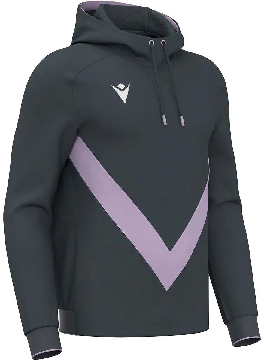 Macron Thunder Fenders Sweater met kap - XXL - Antraciet/Lila