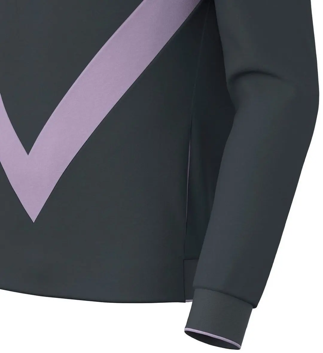Macron Thunder Fenders Sweater met kap - XXL - Antraciet/Lila