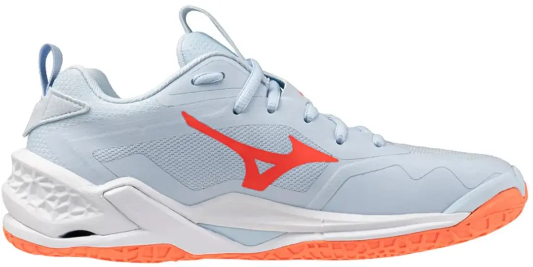 Mizuno Wave Stealth Elite Dames Sportschoenen - Blauw/Wit