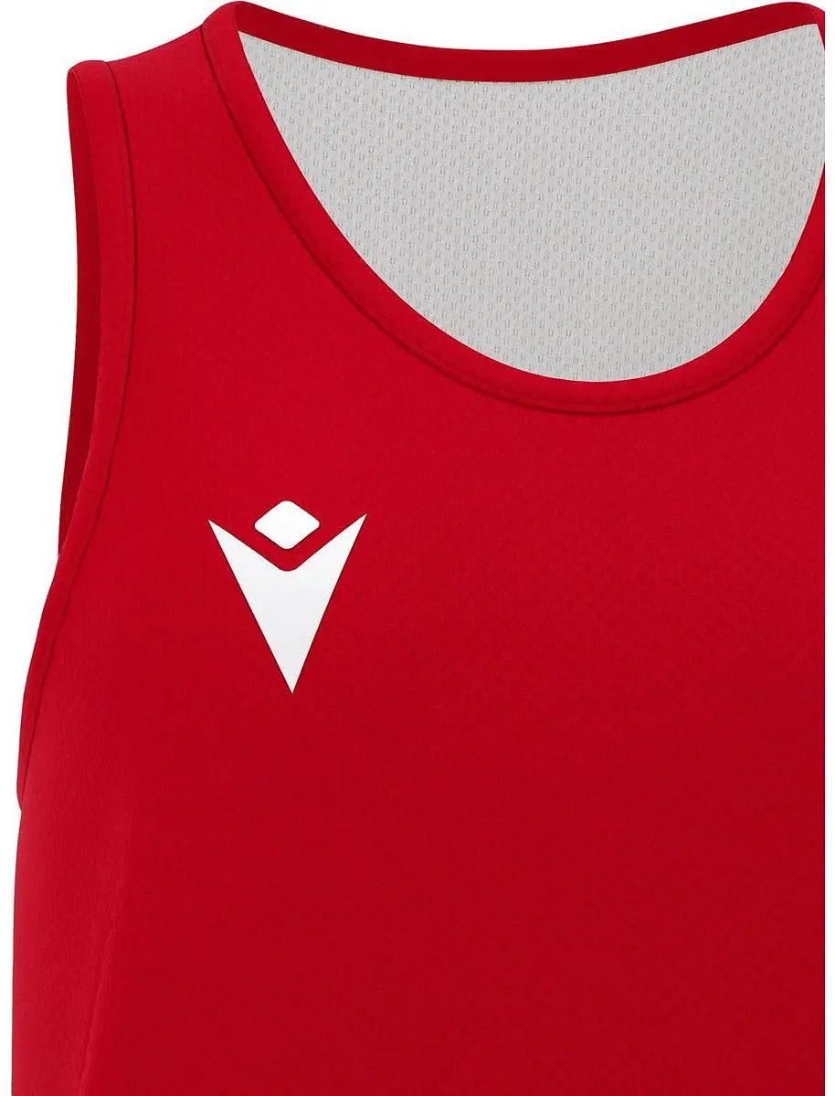 Macron F500 Reversible Shirt Dames - Rood/Wit XXL