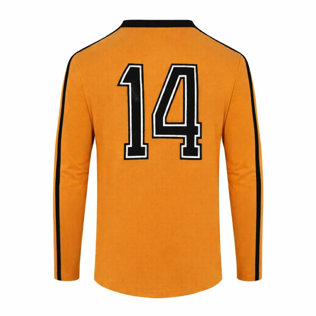 Cruyff Holland Retro Voetbalshirt WK 1974 - Nummer 14 - L - Oranje