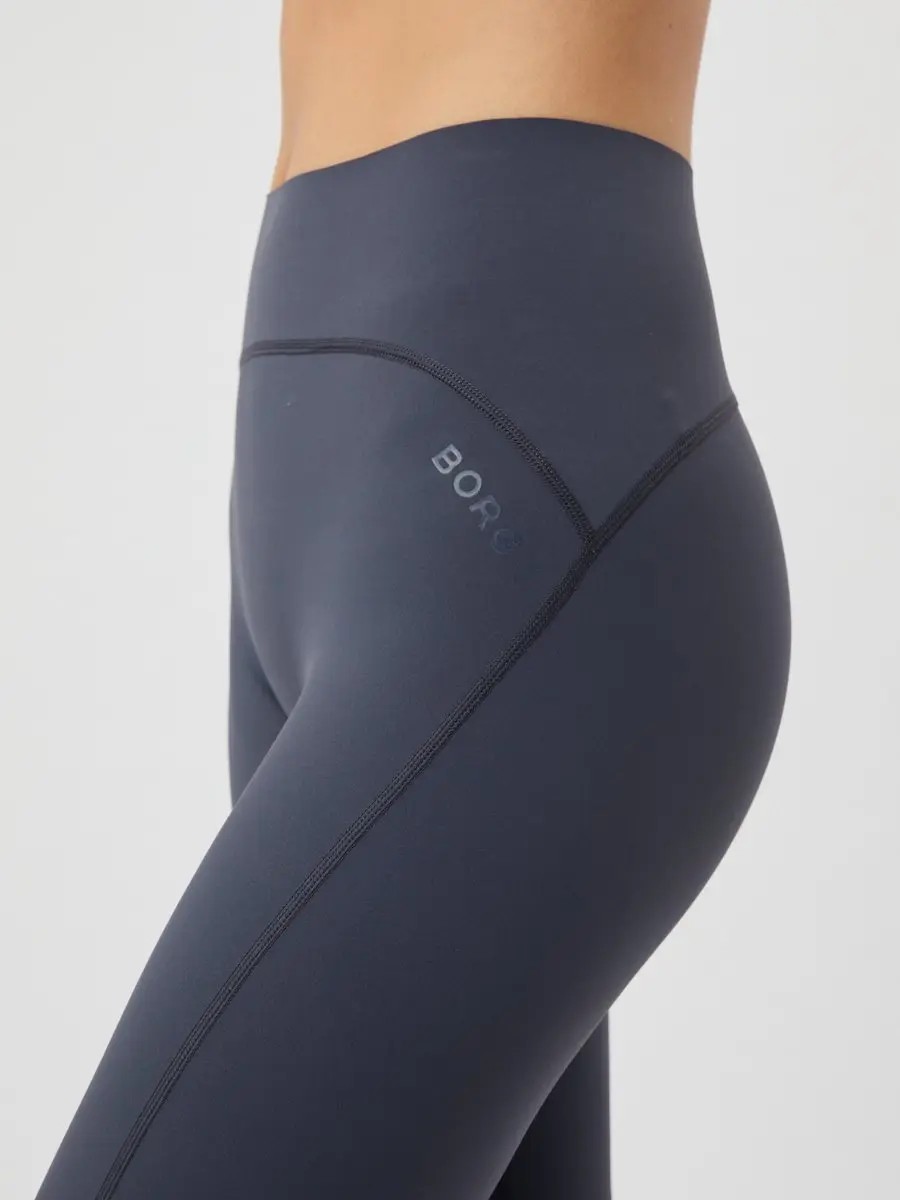 Björn Borg Sleek Tight Sportlegging Dames - Donkergrijs S