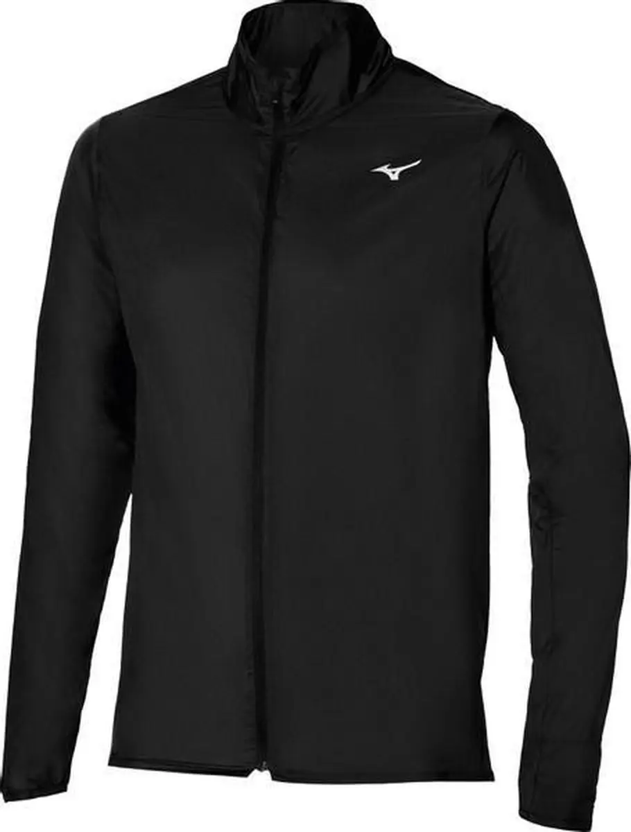 Mizuno Aero Jacket Heren - Zwart - afbeelding 3 van 4