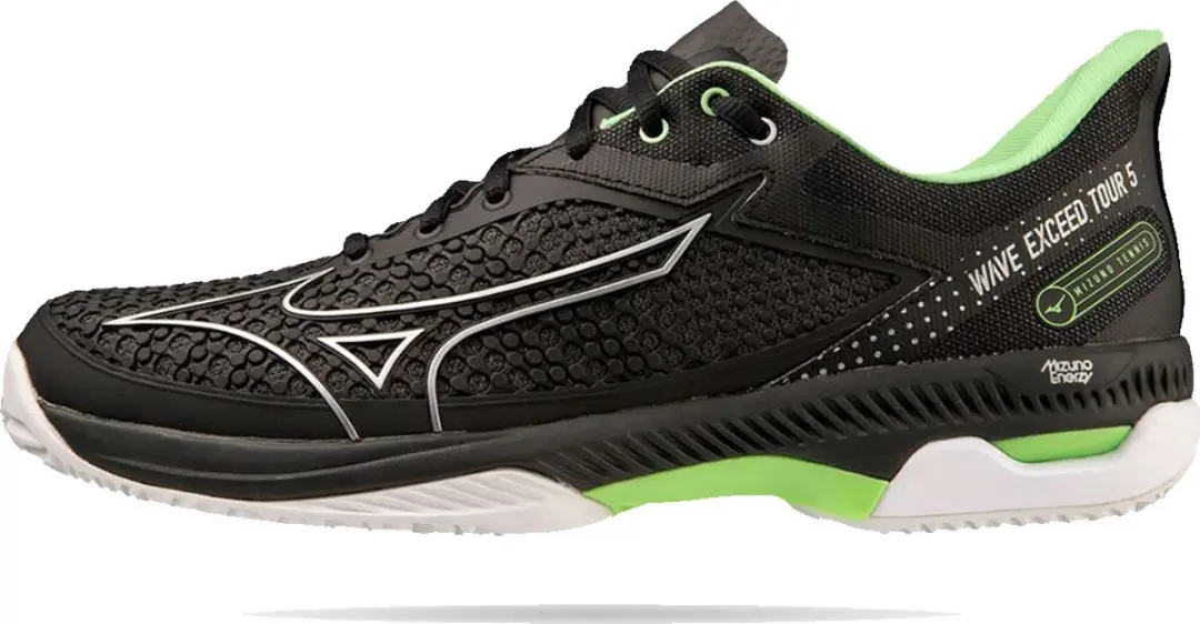 Mizuno Wave Exceed Tour 5 CC Tennisschoenen - AG Zwart - afbeelding 6 van 6