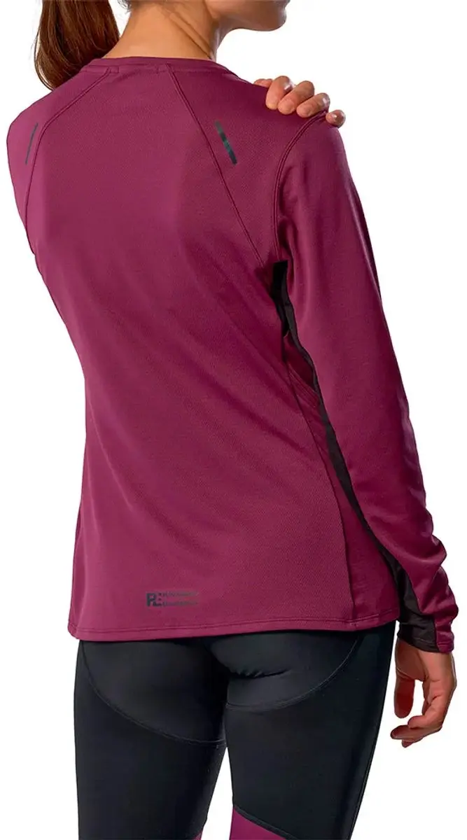 Mizuno Tech Thermal Charge T-shirt Lange Mouwen - Paars S