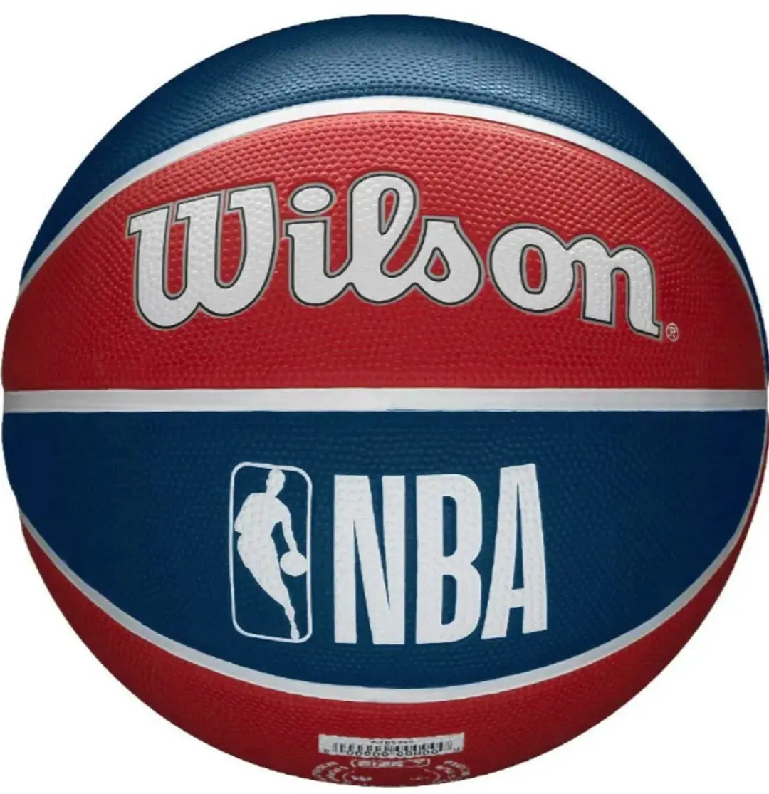 Wilson WTB1300IDLAC Basketbal - 7 - Rood/Blauw