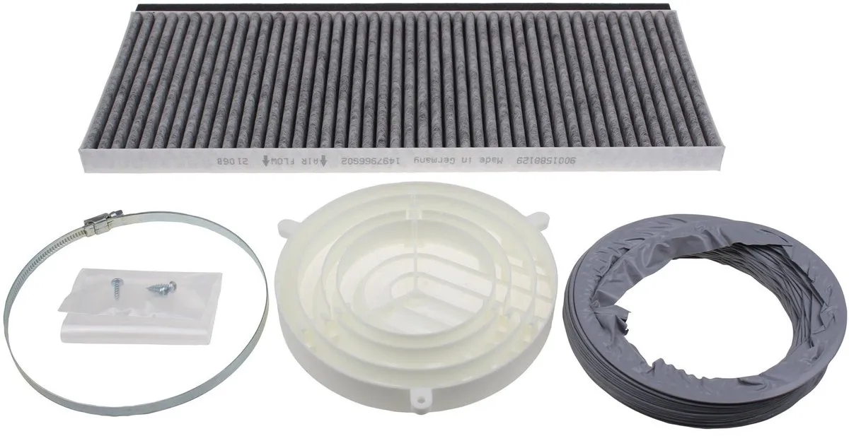 Bosch DWZ1IT1I4 Decoratieve Kap Recycling Kit - Grijs