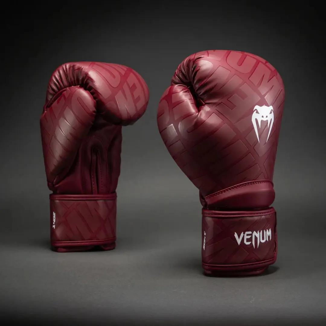 Venum Contender 1.5 XT 3D Bokshandschoenen 16oz - Donkerrood