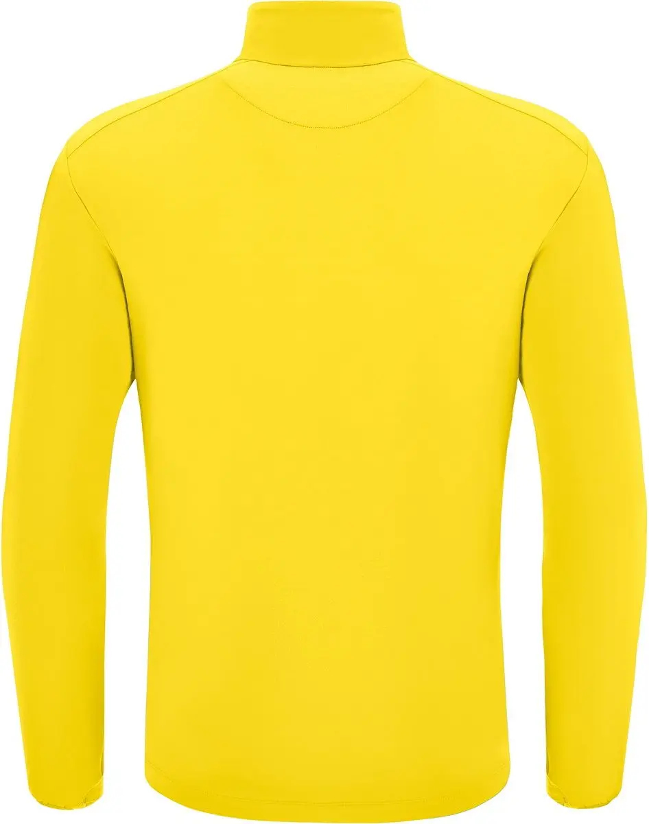Macron Victory Piave Ziptop Heren - XL - Zwart/Geel