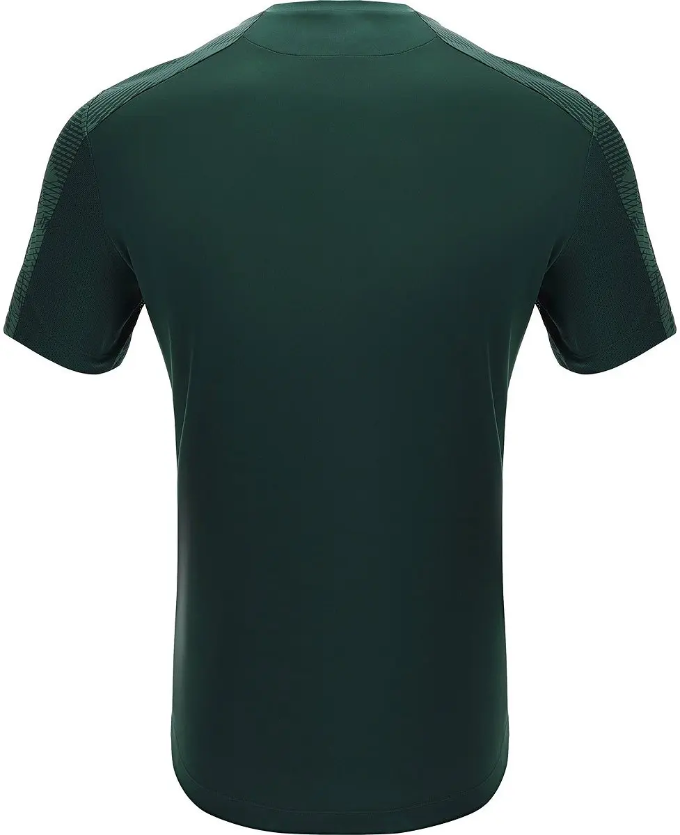 Macron Gede Shirt Korte Mouw Heren - Donkergroen 3XL