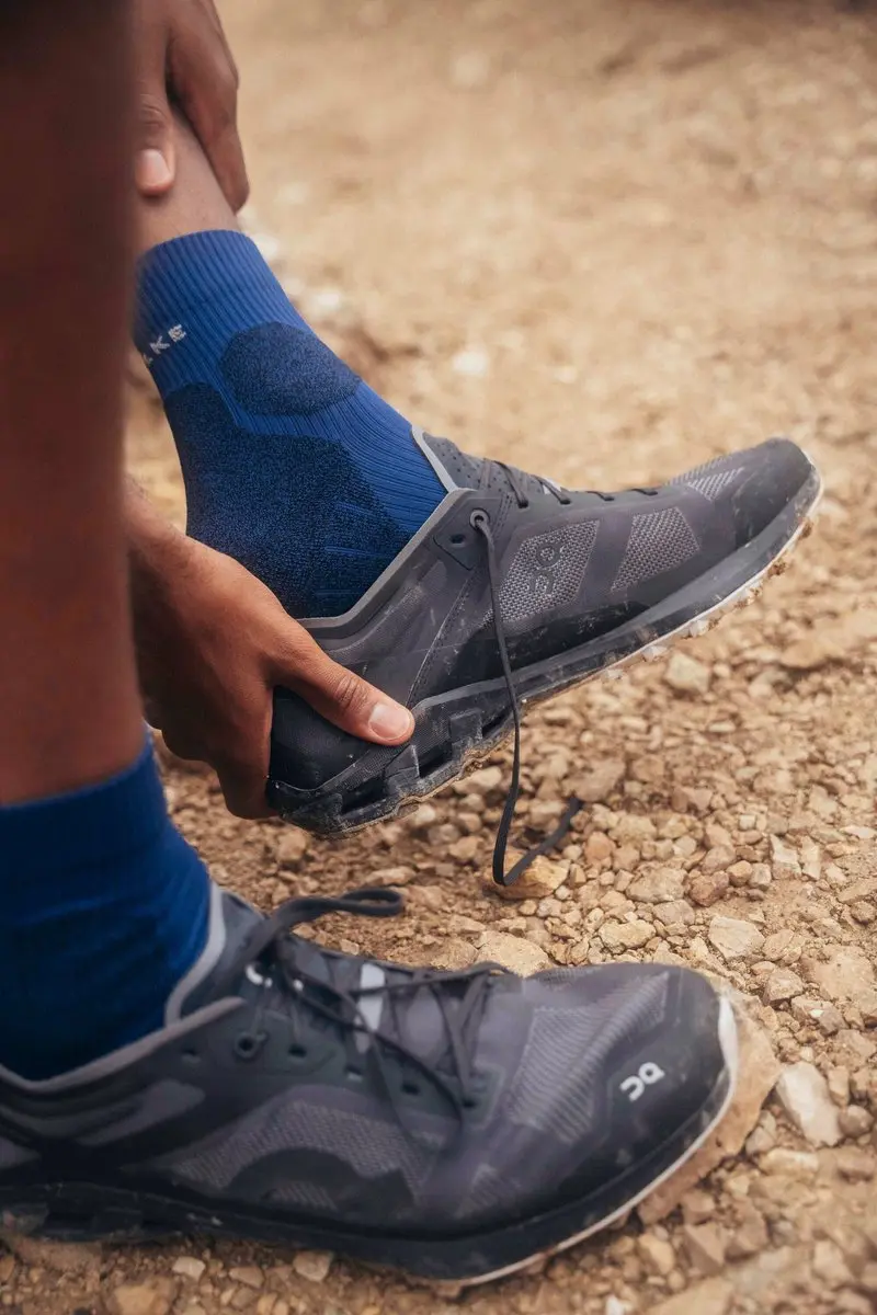 Falke RU Trail Grip Hardloopsokken Heren - Wit - Maat 39-41