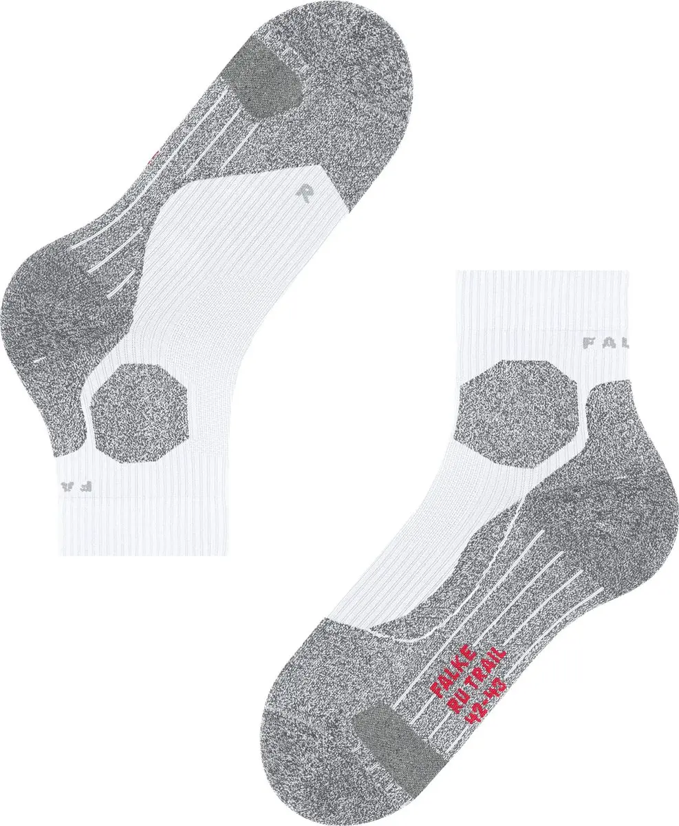 Falke RU Trail Grip Hardloopsokken Heren - Wit - Maat 39-41 - afbeelding 6 van 6