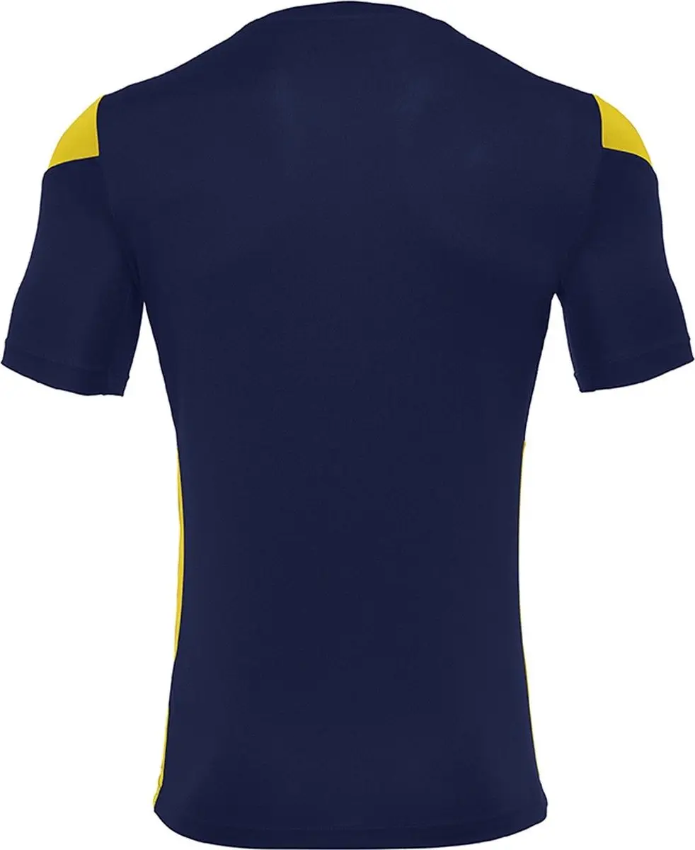 Macron Polis Shirt Korte Mouw Heren - Marine L