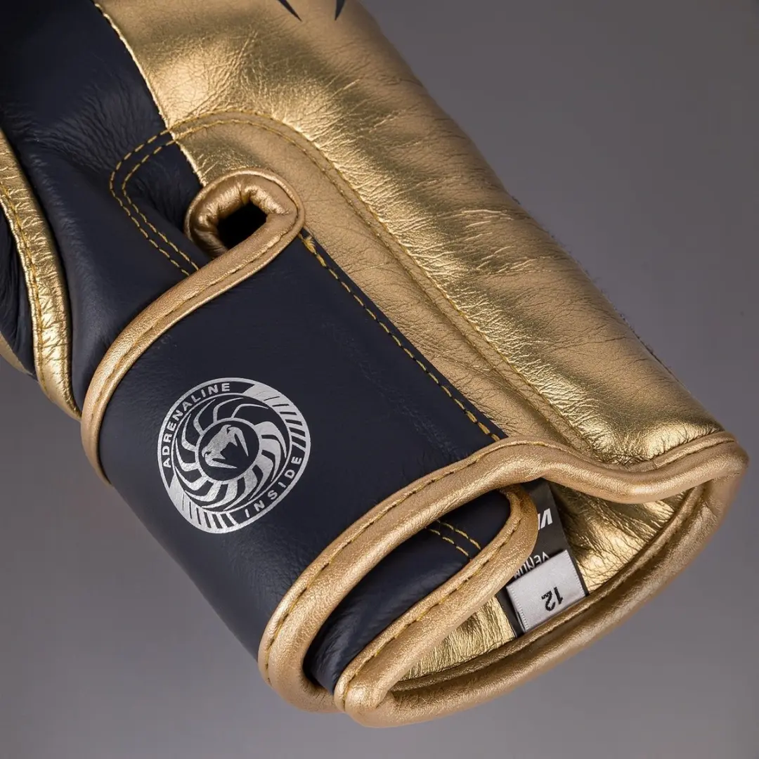 Venum Giant 3.0 Bokshandschoenen 12 OZ - Marineblauw/Goud/Zilver