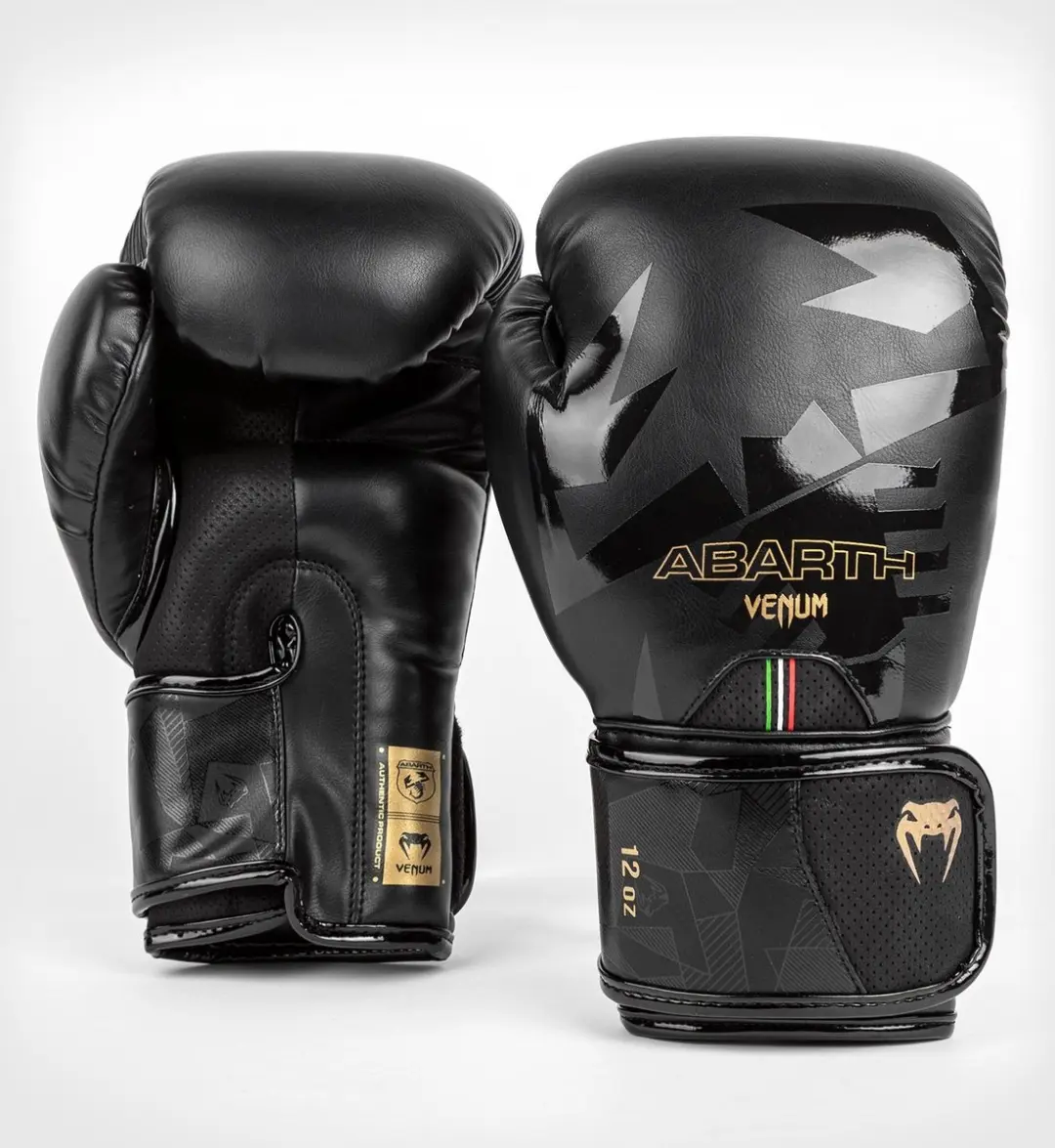 Venum X Abarth Bokshandschoenen 10 Oz - Zwart/Goud