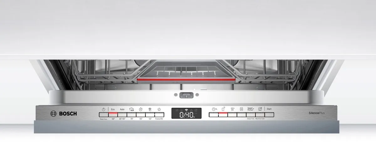 Bosch SMV4HCX48E Inbouwvaatwasser 14 Couverts - Zwart