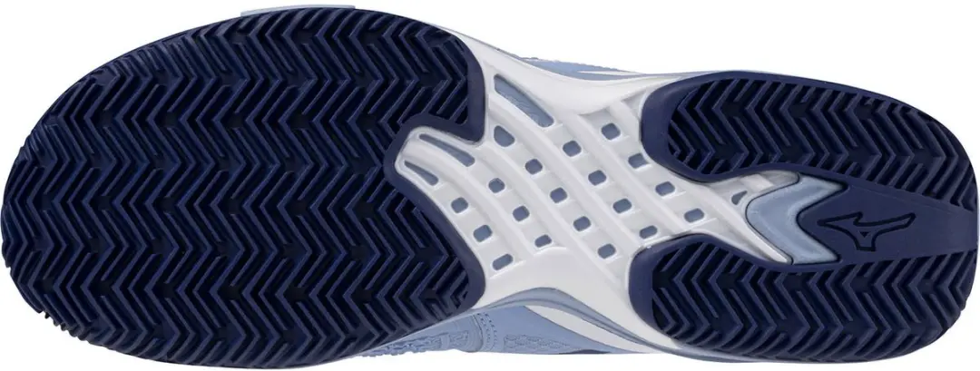 Mizuno Wave Exceed Tour 6 CC Dames Tennisschoen 38,5 - Blauw