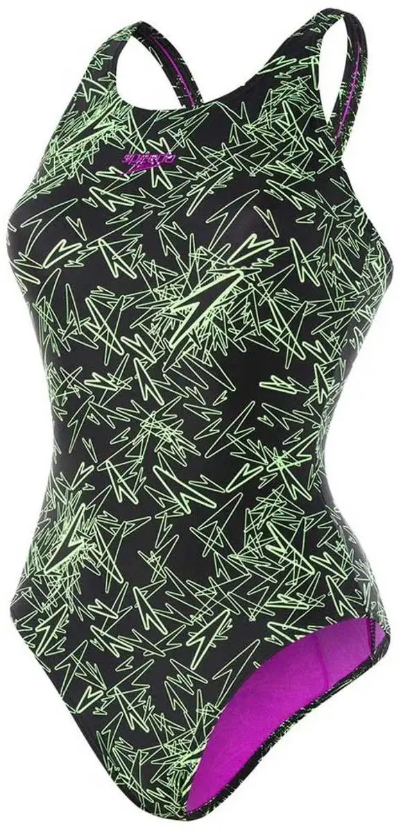 Speedo Boom Muscleback Zwemkleding 32 - Zwart