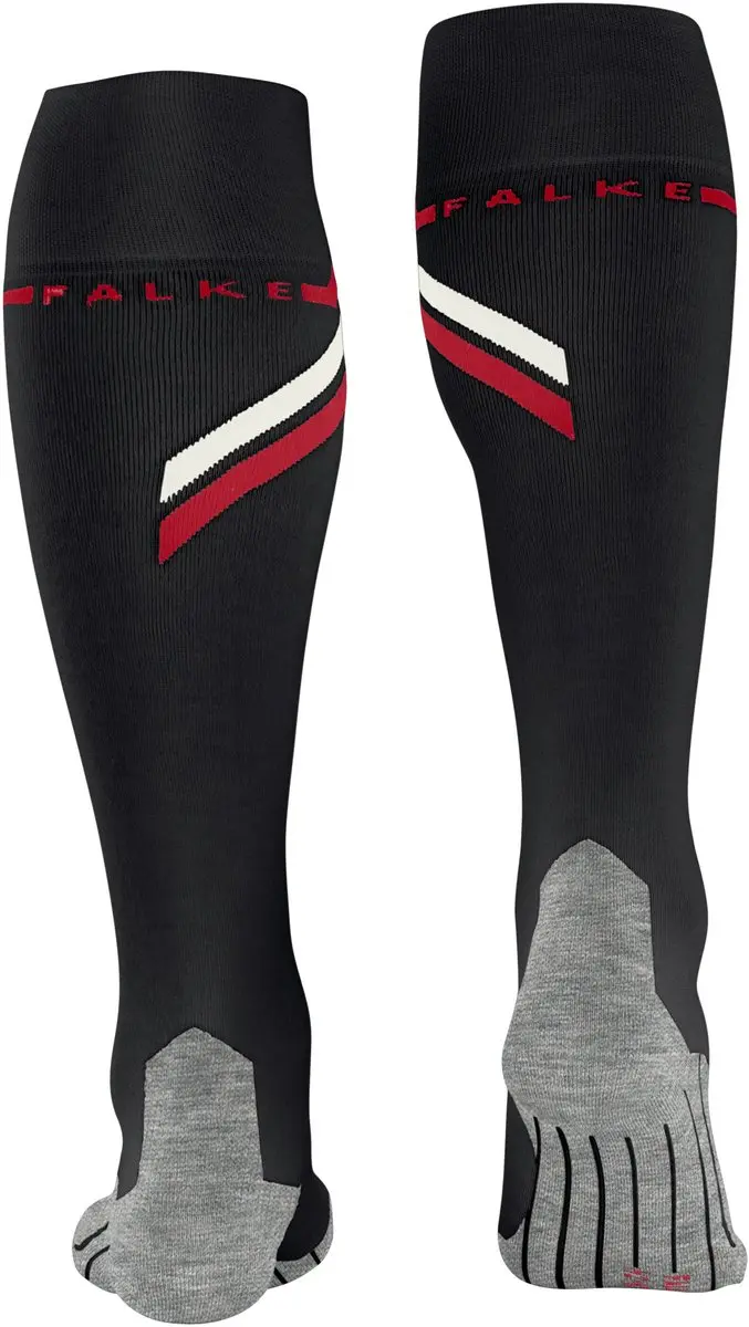 Falke SK4 130 Years Dames Skisokken - 35/36 - Zwart
